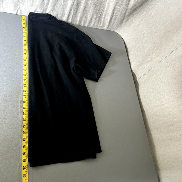 Vintage Mens Dragon Shirt Size M Y2K Medieval Castle Goth ASO Kanye West Mask - Picture 7 of 8